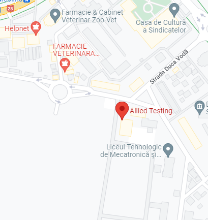 Allied Testing Map Location